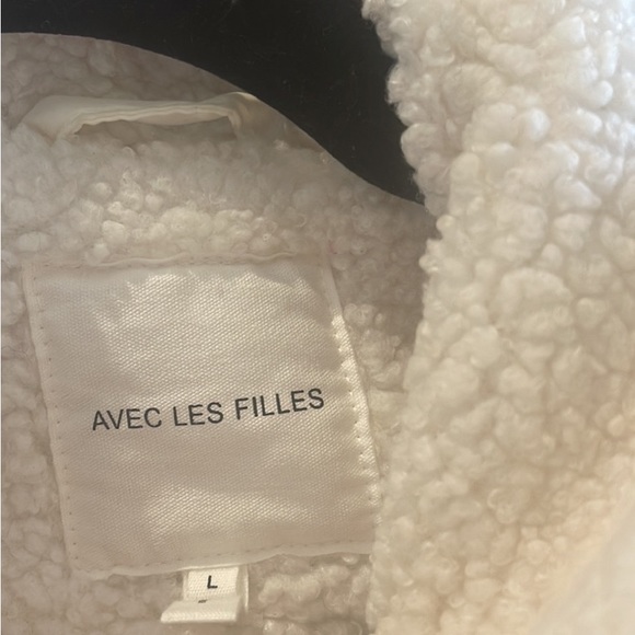 Cream Shacket - like new - Picture 2 of 3